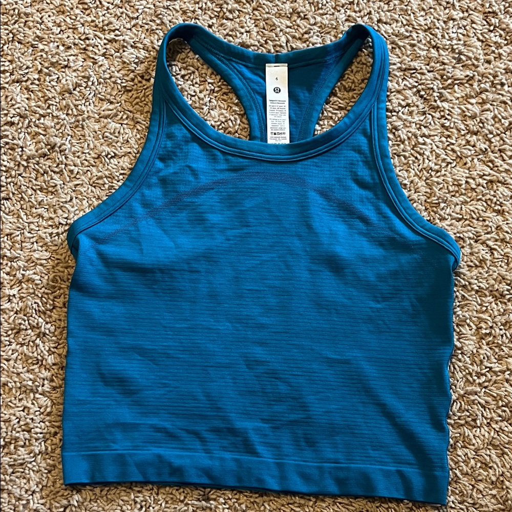 Lululemon Athletica Teal Tank Top